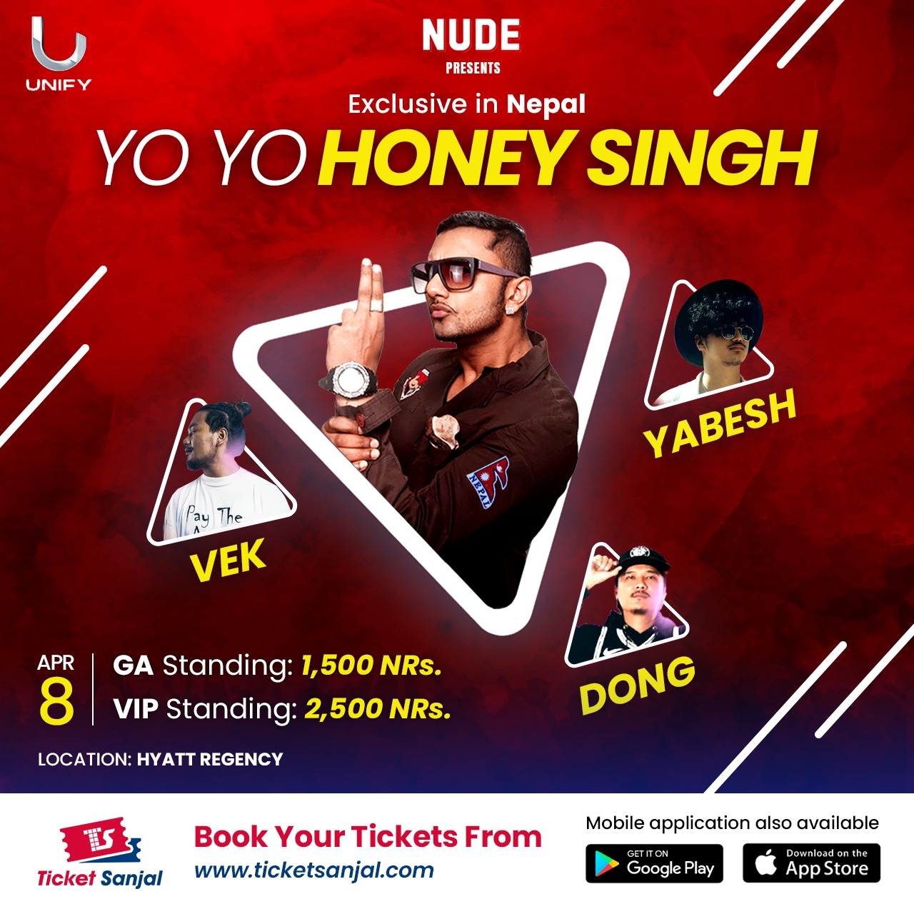 YO YO Honey Singh Live in Kathmandu 